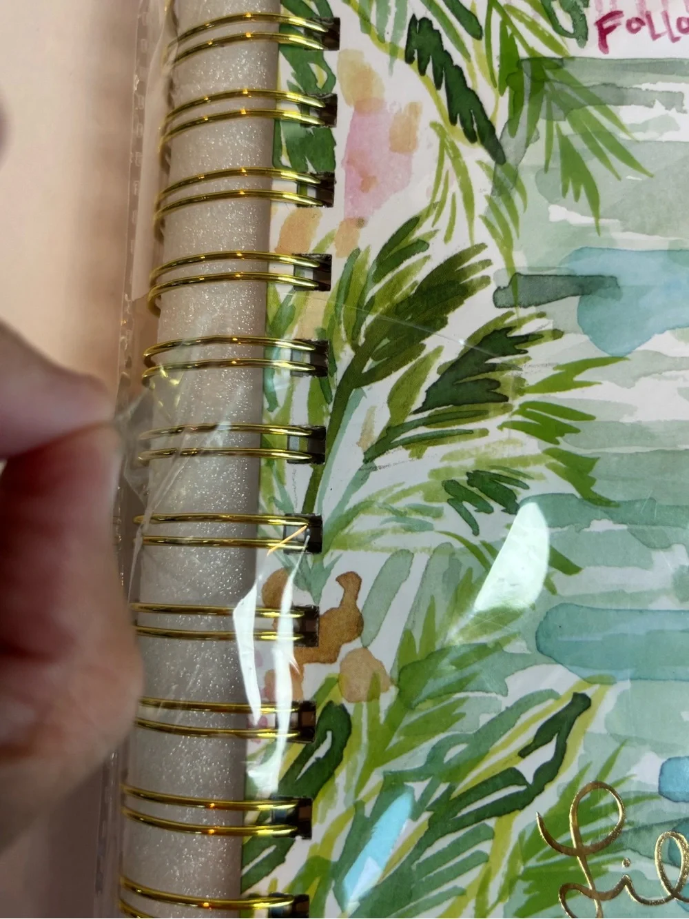 NEW Lilly Pulitzer To Do Planner Spiral Notebook 316 Pages Sealed